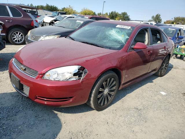 2G1WV58N781364143 - 2008 CHEVROLET IMPALA 50TH ANNIVERSARY BURGUNDY photo 1