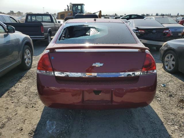 2G1WV58N781364143 - 2008 CHEVROLET IMPALA 50TH ANNIVERSARY BURGUNDY photo 6