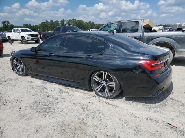 WBA7E2C55GG738863 - 2016 BMW 740 I أسود صورة 2
