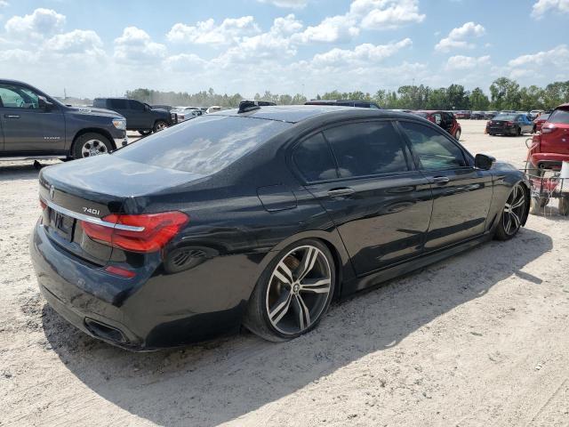 WBA7E2C55GG738863 - 2016 BMW 740 I أسود صورة 3