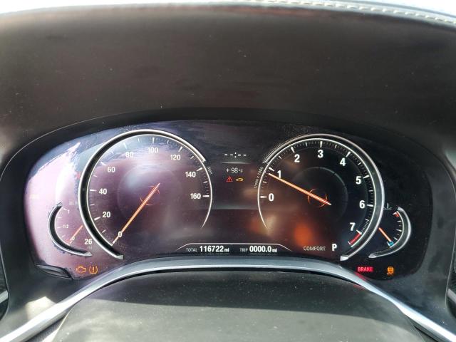 WBA7E2C55GG738863 - 2016 BMW 740 I أسود صورة 9