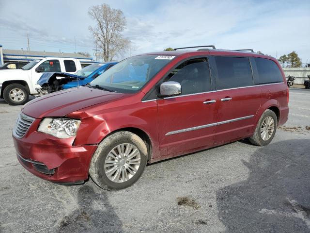 2C4RC1GG5CR382866 - 2012 CHRYSLER TOWN & COU LIMITED RED photo 1