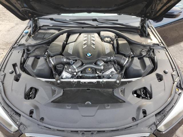 WBAGV8C02LCD71173 - 2020 BMW M850XI BLACK photo 11
