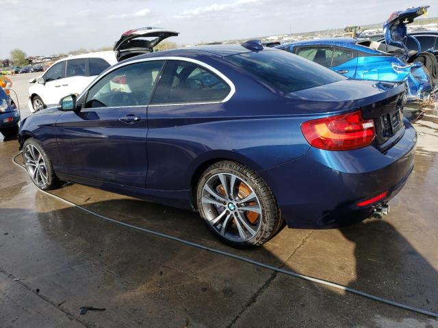 WBA1F5C56GV343798 - 2016 BMW 228 I BLUE photo 2