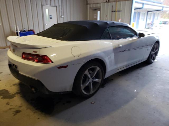 2G1FF3D39F9270205 - 2015 CHEVROLET CAMARO LT WHITE photo 3