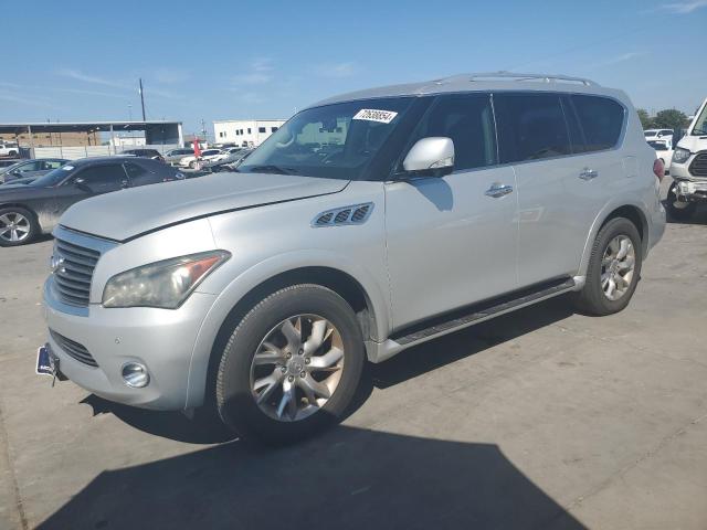 JN8AZ2NF7C9519778 - 2012 INFINITI QX56 SILVER photo 1