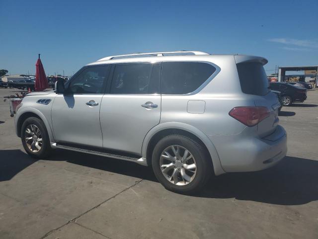 JN8AZ2NF7C9519778 - 2012 INFINITI QX56 SILVER photo 2