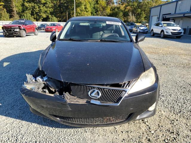 JTHCK262685024523 - 2008 LEXUS IS 250 BLACK photo 5