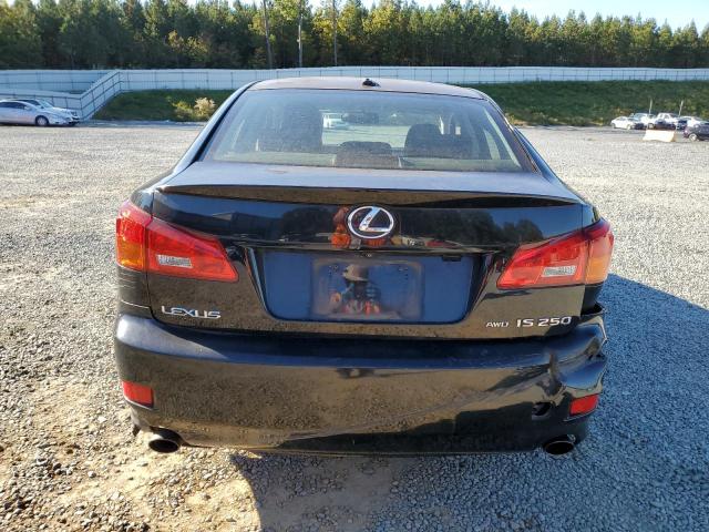 JTHCK262685024523 - 2008 LEXUS IS 250 BLACK photo 6