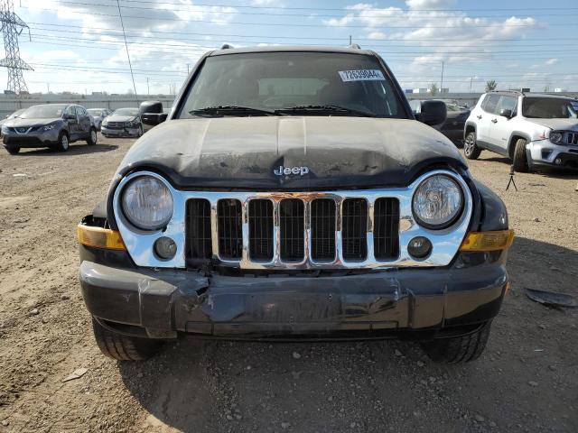 1J4GL58K86W173631 - 2006 JEEP LIBERTY LIMITED BLACK photo 5