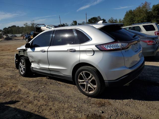 2FMPK3K9XGBB82946 - 2016 FORD EDGE TITANIUM SILVER photo 2