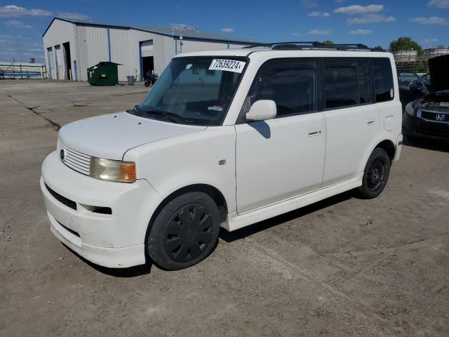 JTLKT324764092084 - 2006 TOYOTA SCION XB WHITE photo 1