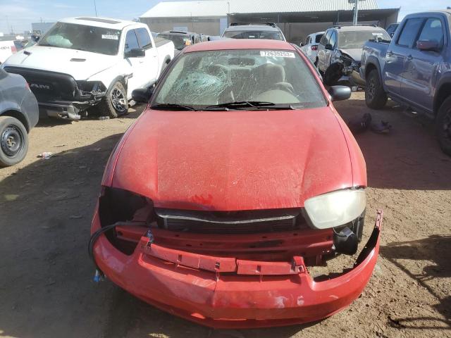 1G1JF52FX47224464 - 2004 CHEVROLET CAVALIER LS RED photo 5