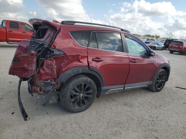 2T3RFREV4JW758287 - 2018 TOYOTA RAV4 ADVENTURE MAROON photo 3