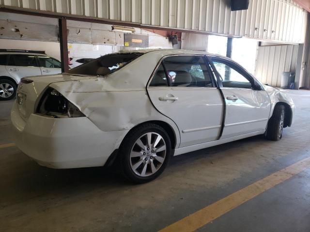 1HGCM66537A024693 - 2007 HONDA ACCORD EX WHITE photo 3