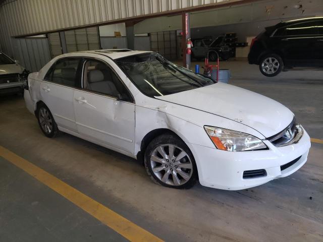 1HGCM66537A024693 - 2007 HONDA ACCORD EX WHITE photo 4