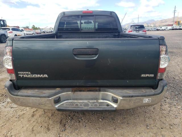 5TETX4CN9AZ715464 - 2010 TOYOTA TACOMA ACCESS CAB მწვანე ფოტო 6