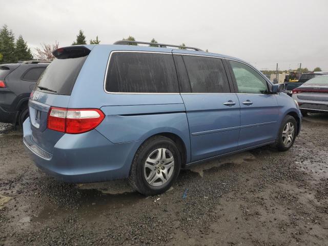 5FNRL38656B124039 - 2006 HONDA ODYSSEY EXL BLUE photo 3