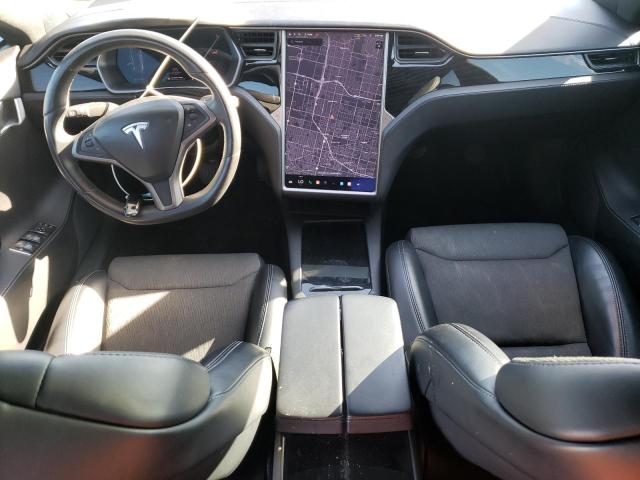 5YJSA1E28JF281621 - 2018 TESLA MODEL S Սև լուսանկար 8