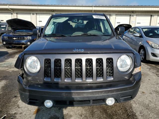 1C4NJRFB8GD695329 - 2016 JEEP PATRIOT LATITUDE GRAY photo 5