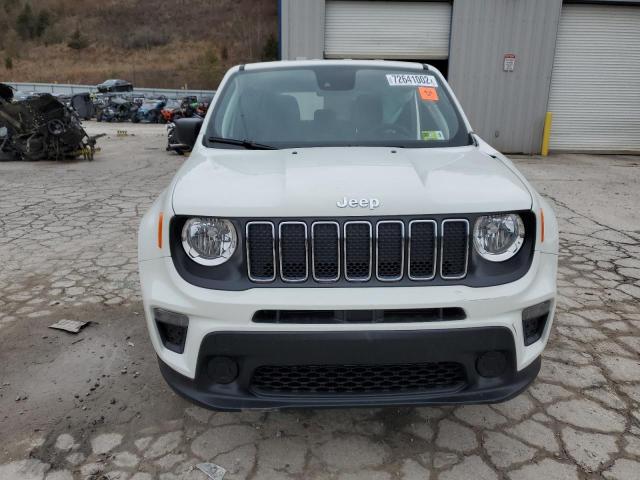 ZACNJDAB1MPN30629 - 2021 JEEP RENEGADE SPORT WHITE photo 5