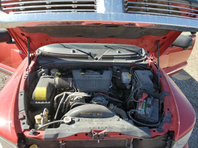 1D7RW5GPXBS579503 - 2011 DODGE DAKOTA LARAMIE RED photo 11