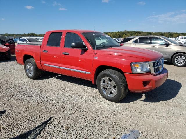 1D7RW5GPXBS579503 - 2011 DODGE DAKOTA LARAMIE RED photo 4