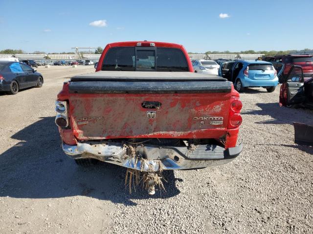 1D7RW5GPXBS579503 - 2011 DODGE DAKOTA LARAMIE RED photo 6