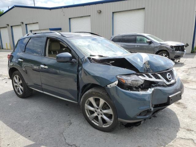 JN8AZ1MWXEW521444 - 2014 NISSAN MURANO S BLUE photo 1