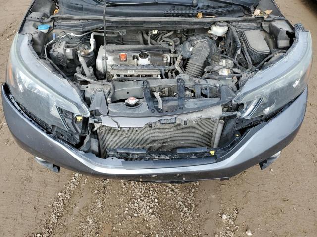 2HKRM4H70EH602685 - 2014 HONDA CR-V EXL BLUE photo 12