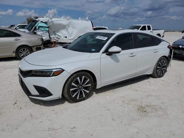 19XFL1H79NE012610 - 2022 HONDA CIVIC EXL თეთრი ფოტო 1