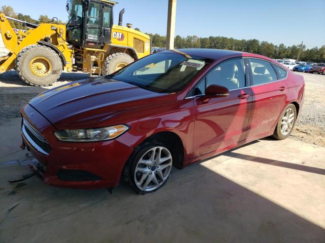 1FA6P0H77E5384138 - 2014 FORD FUSION SE RED photo 1