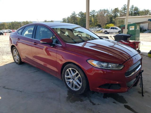 1FA6P0H77E5384138 - 2014 FORD FUSION SE RED photo 4