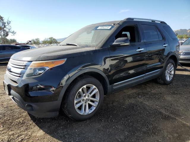 1FM5K7D98DGA12956 - 2013 FORD EXPLORER XLT BLACK photo 1