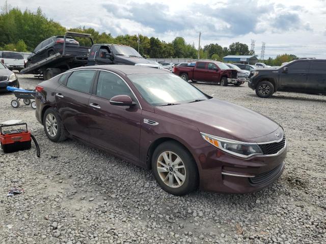 5XXGT4L33HG177266 - 2017 KIA OPTIMA LX BURGUNDY photo 4