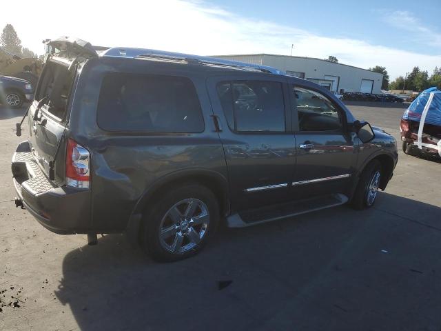 5N1AA0NE8BN608100 - 2011 NISSAN ARMADA PLATINUM GRAY photo 3