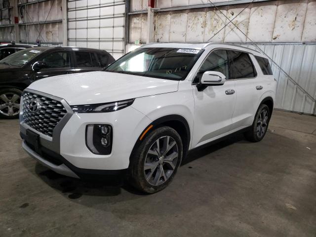 KM8R4DHE6MU311350 - 2021 HYUNDAI PALISADE SEL WHITE photo 1