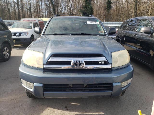 JTEBT14R450055391 - 2005 TOYOTA 4RUNNER SR5 BLUE photo 5