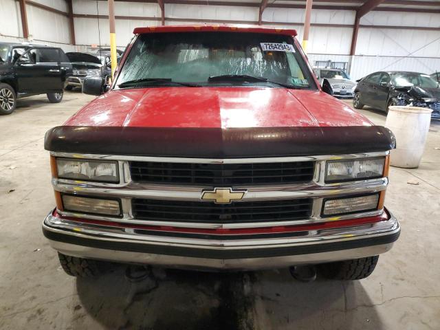 1GNGK26K2SJ345595 - 1995 CHEVROLET SUBURBAN K2500 RED photo 5