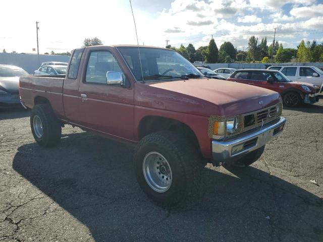 1N6SD16Y5TC329583 - 1996 NISSAN TRUCK KING CAB SE RED photo 4