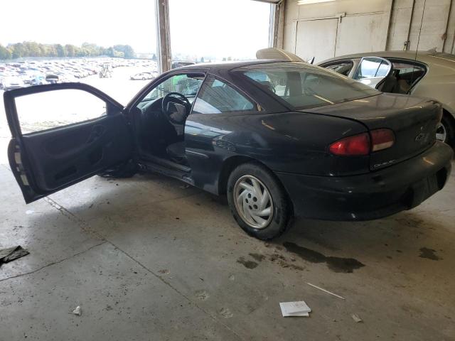 1G1JC1245VM102369 - 1997 CHEVROLET CAVALIER BASE BLACK photo 2