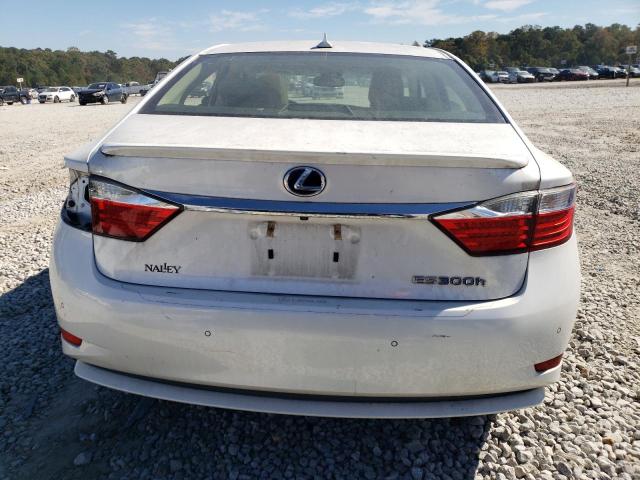 JTHBW1GGXE2048888 - 2014 LEXUS ES 300H WHITE photo 6