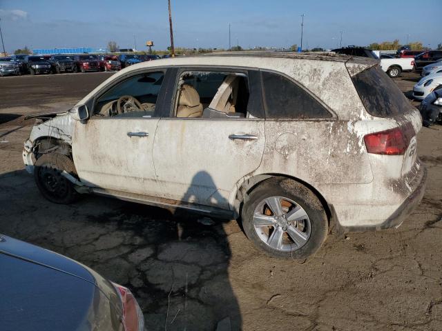 2HNYD2H61BH530711 - 2011 ACURA MDX TECHNOLOGY WHITE photo 2