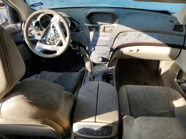 2HNYD2H61BH530711 - 2011 ACURA MDX TECHNOLOGY WHITE photo 8