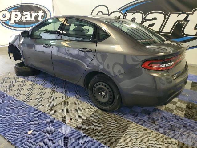 1C3CDFGB5GD823672 - 2016 DODGE DART GT SPORT GRAY photo 2