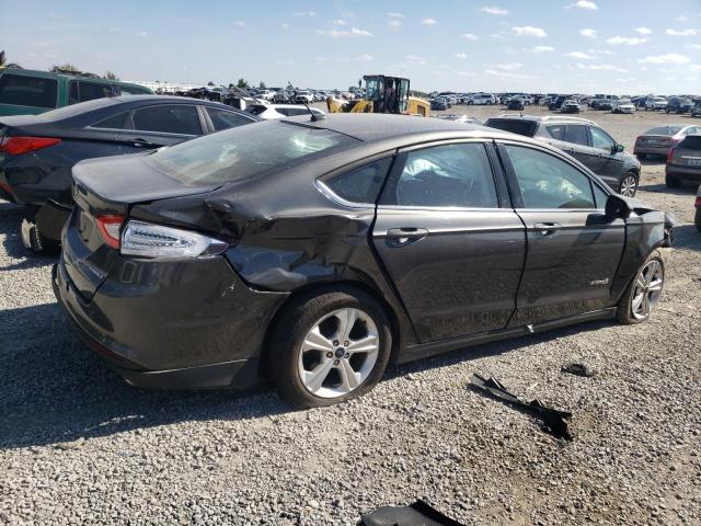 3FA6P0UUXGR124005 - 2016 FORD FUSION S HYBRID GRAY photo 3