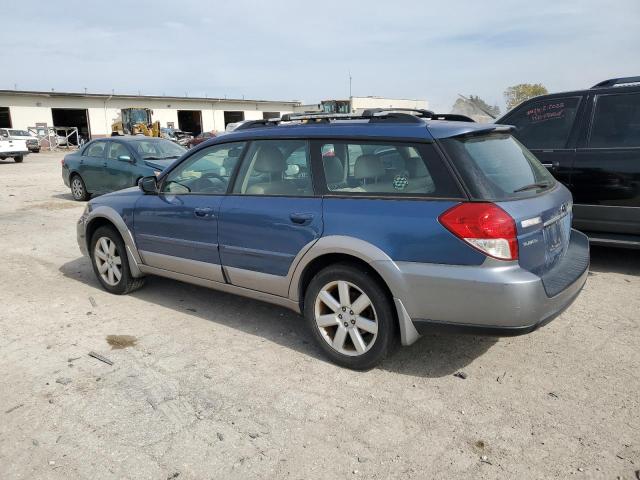 4S4BP62C687356739 - 2008 SUBARU OUTBACK 2.5I LIMITED BLUE photo 2