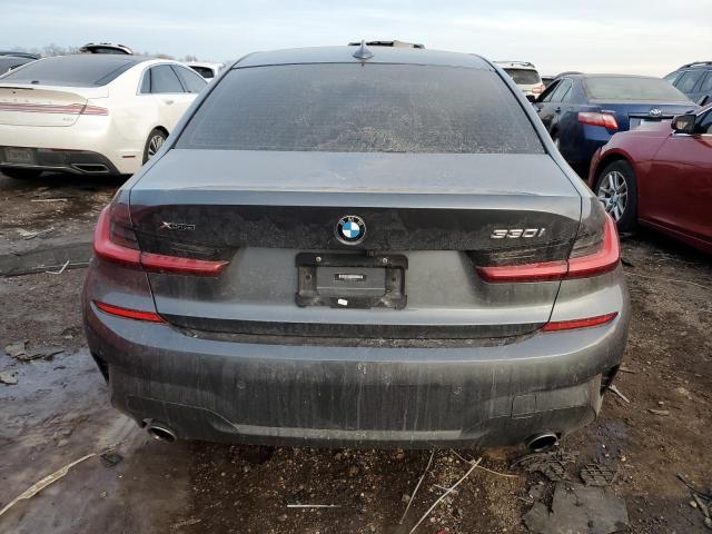 WBA5R7C00LFH79711 - 2020 BMW 330XI GRAY photo 6