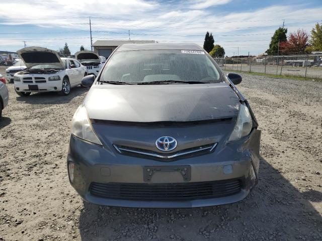 JTDZN3EUXC3105976 - 2012 TOYOTA PRIUS V GRAY photo 5