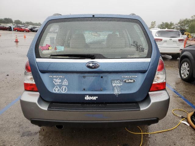 JF1SG67617H707420 - 2007 SUBARU FORESTER 2.5X LL BEAN BLUE photo 6